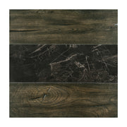 Steve Silver Harper Brown End Table with Sintered Stone Inlay