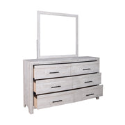 New Classic Furniture Biscayne Driftwood Gray Dresser And Mirror