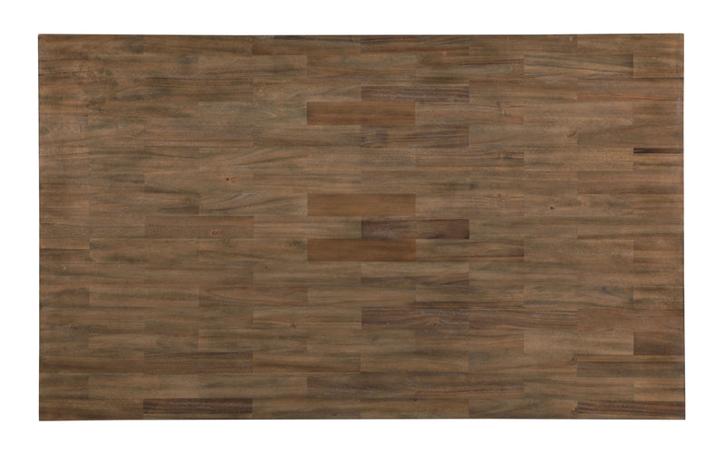 New Classic Furniture Jennifer White Brown Dining Table