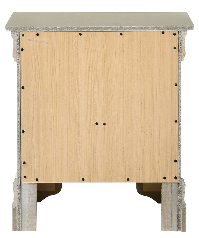 Glory Furniture Louis Phillipe Gray Nightstand