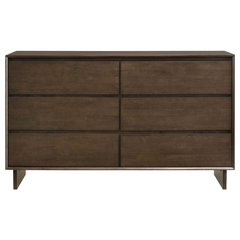 Coaster Furniture Glenwood Warm Brown 6 Drawer Dresser