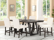 New Classic Furniture High Line Coffee White 7pc Dining Room Set