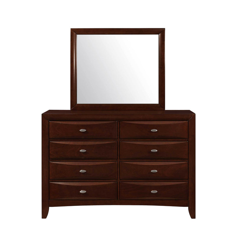 Global Furniture Linda Merlot Drawer Dresser