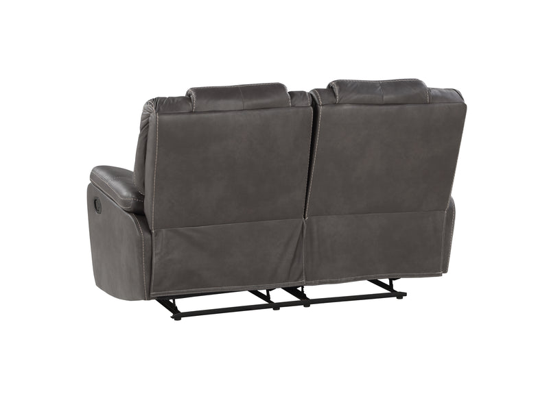 Steve Silver Katrine Charcoal Manual Loveseat