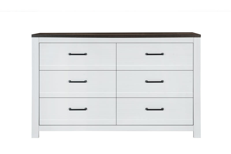 Global Furniture Ozark Grey Wash Dresser
