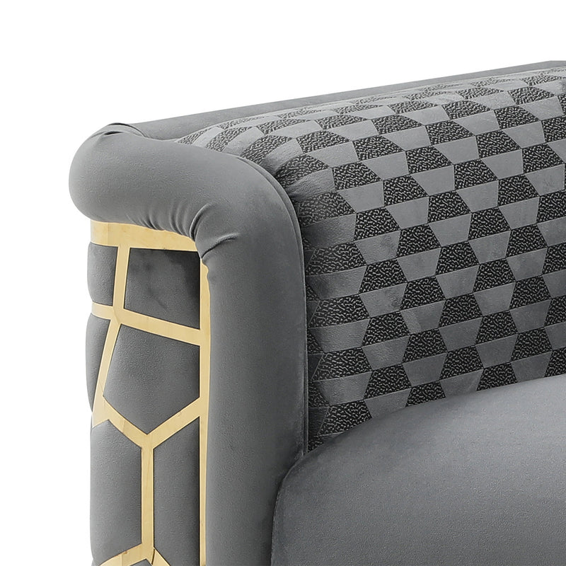 Glory Furniture Talia Black Chair