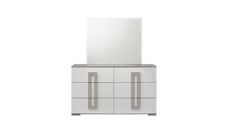 Galaxy Home Olivia White Dresser