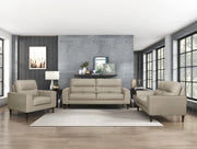 Home Elegance Lewes Beige Love Seat