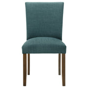 2 Coaster Furniture Cantley Blue Brown Dining Side Chairs