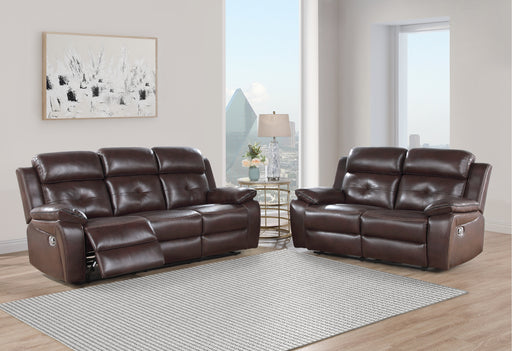 Global Furniture U5050 Black Espresso 2pc Living Room Set