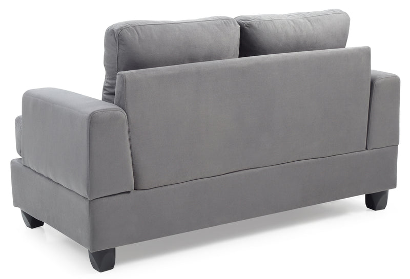 Glory Furniture Sandridge Navy Blue Loveseat