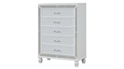Galaxy Home Crystal White Chest