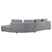 Coaster Furniture Toscano Grey Sectional
