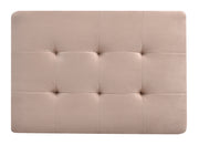 Glory Furniture Gallant Chocolate Microsuede Ottoman