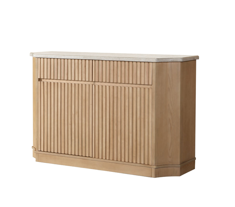Acme Furniture Qwin Natrual Oak Server