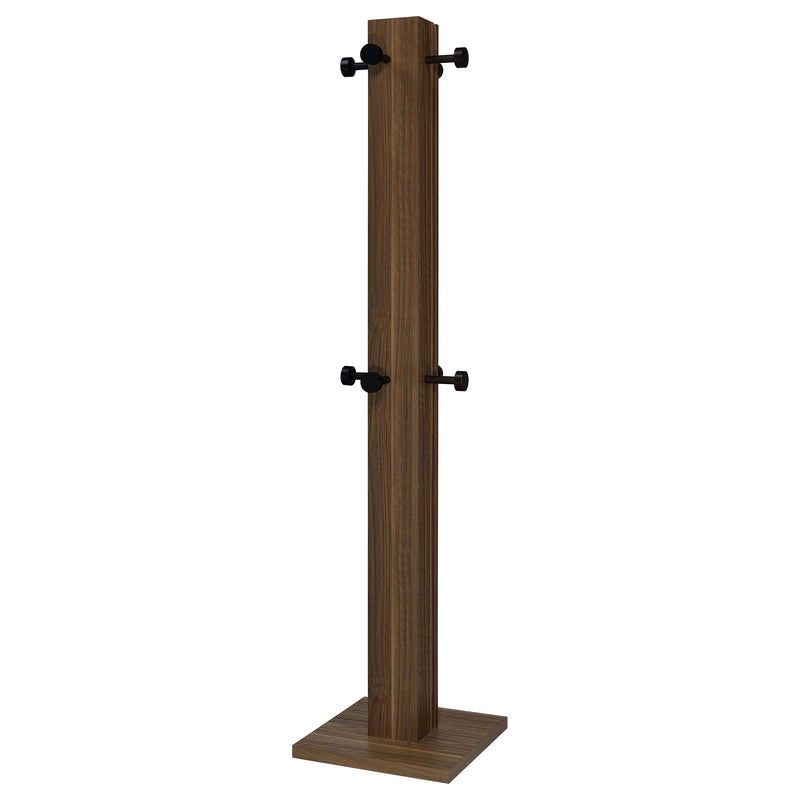 Coaster Furniture Rikkie Walnut Brown Coat Rack