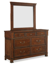 New Classic Furniture Providence Dark Oak Mirror