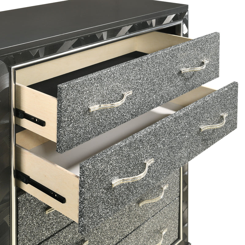 New Classic Furniture Radiance Black Pearl Chest