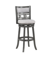 New Classic Furniture Gia Gray Swivel Counter Height Stool