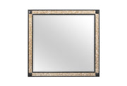 Global Furniture Blake Black Gold Mirror
