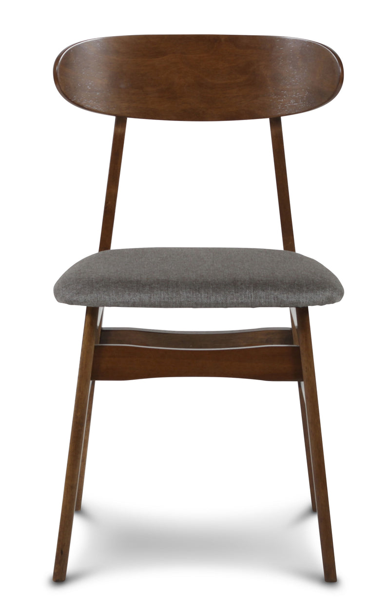 New Classic Furniture Morocco Walnut Brown Green 7pc Dining Room Set