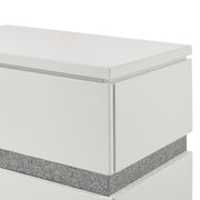New Classic Furniture Paradox White Nightstand