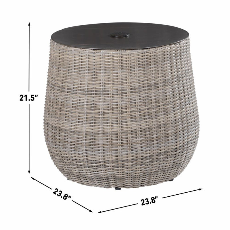 Steve Silver Adeline Wicker Patio 3pc Seating Set