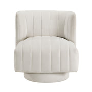Home Elegance Joyce Beige Swivel Chair