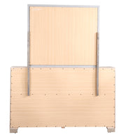 Glory Furniture Alana Silver Champagne Dresser and Mirror