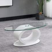 Acme Furniture Larry White High Gloss Coffee Table