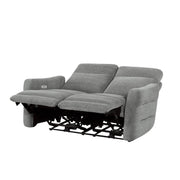 Home Elegance Edition Gray Power 3pc Living Room Set