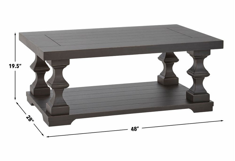 Steve Silver Dory Ebony Cocktail Table