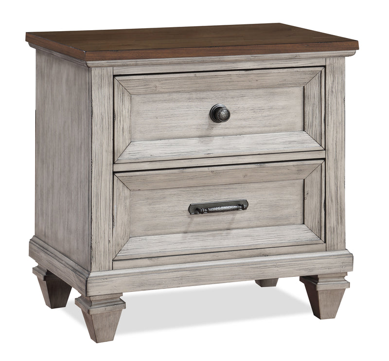 New Classic Furniture Mariana Vintage Creme Nightstand