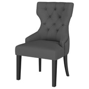 Coaster Furniture Baney Grey Fabric Dining Side Chair