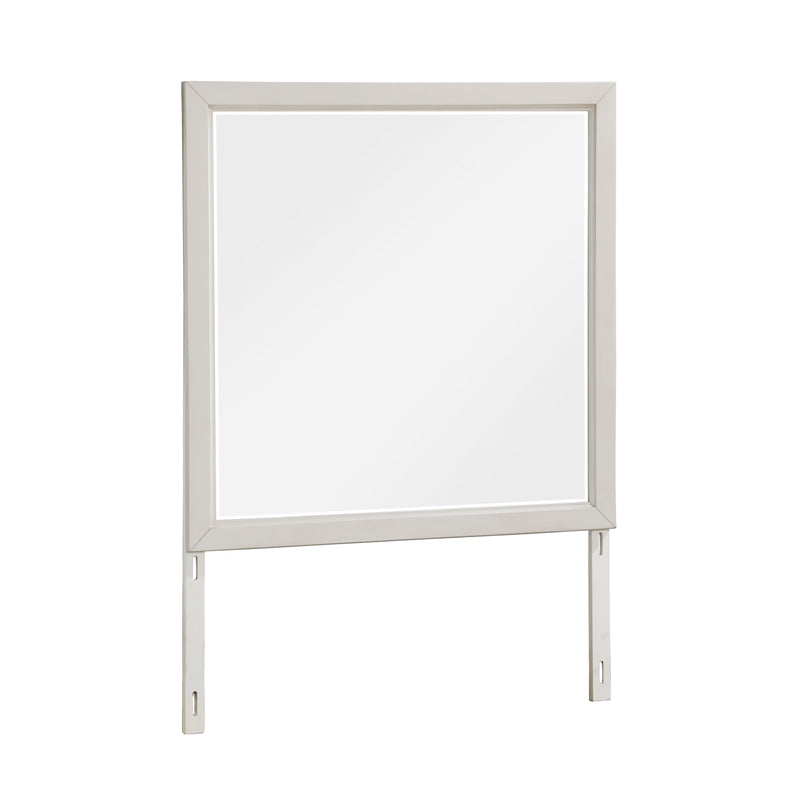 Home Elegance Florence White Dresser And Mirror