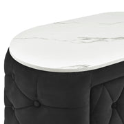 Crown Mark Natalia Black Night Stand