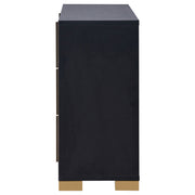 Coaster Furniture Marceline Black 6 Drawers Dresser
