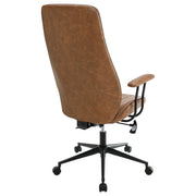 Coaster Furniture Ranger Brown Adjustable Office Chair