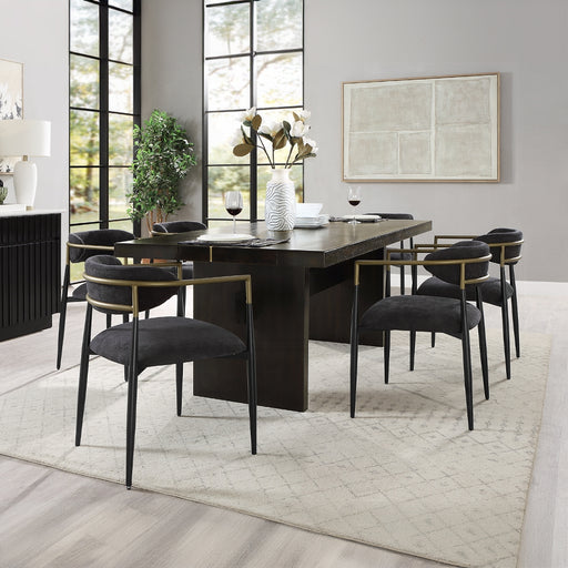 Acme Furniture Jaramillo Black 7pc Dining Room Set