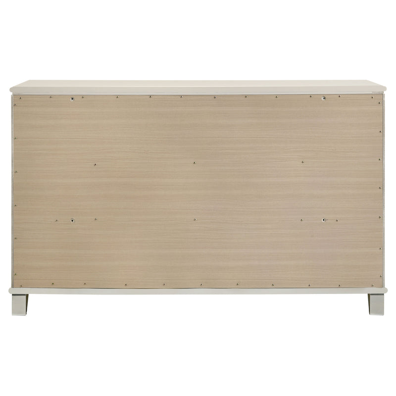 Coaster Furniture Olivia White 6 Drawer Dresser
