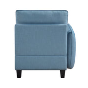Home Elegance Garren Blue Sofa
