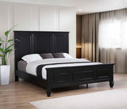 Coaster Furniture Sandy Beach Black Cal King Panel Bed