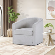 New Classic Furniture Poppy Blue Swivel Chair