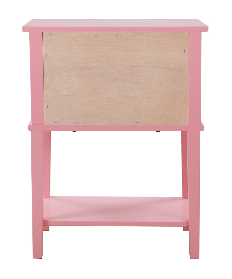 Glory Furniture Newton Teal Nightstand