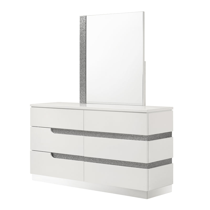 New Classic Furniture Paradox White Mirror