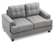 Glory Furniture Sandridge Black Loveseat