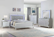 Galaxy Home Sterling White Wood Dresser