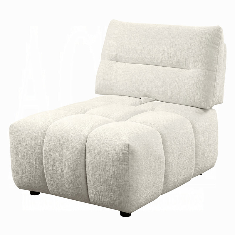 Acme Furniture Loanna Beige Modular Armless Chair