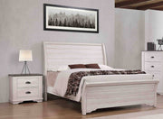 Crown Mark Coralee Grey Night Stand