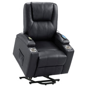 Coaster Furniture Armstrong Camel Brown Power Lift Massage Recliner
